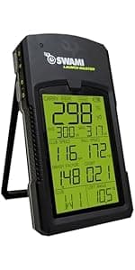 Izzo Swami 6000 Handheld Golf GPS Water-Resistant Color Display with 38,000 Course Maps & Scorekeeper