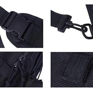FAMI Outdoor Tactical Bag Backpack, Military Sport Bag Pack Sling Shoulder Backpack Tactical Satchel for Every Day Carry (CP)