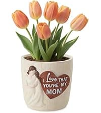 Grandma Birthday Gifts: I Love You Grandma Figurine Gift from Granddaughter - Grandmother Gifts for Mothers' Day - Meaningful Gift for Grandma Nana Gigi Christmas