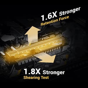 ASUS TUF Gaming B550-PLUS WiFi II AMD AM4 (3rd Gen Ryzen™) ATX Gaming Motherboard (PCIe 4.0, WiFi 6, 2.5Gb LAN, BIOS Flashback, USB 3.2 Gen 2, Addressable Gen 2 RGB Header and Aura Sync)