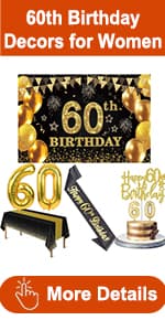 60th Birthday Gifts for Women Canvas Tote Bag Travel Gear, Unique 60 Years Old Gifts for Her Wife Sister Mom Aunt Friends, Vintage N60 Handbag & Cosmetic Bag & Back in 1965 Poster