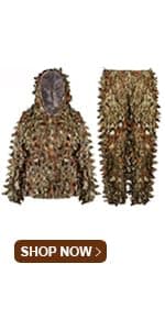 EAmber Camouflage Hunting Gloves Full Finger/Fingerless Gloves Pro Anti-Slip Camo Glove Archery Accessories Hunting Outdoors