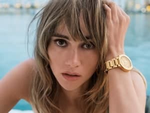 Michael Kors Oversized Slim Runway Men's Watch, Stainless Steel Watch for Men