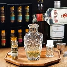 Alcohol Infusion Kit for Infusing Whiskey, Gin, Vodka, Tequila, Rum - DIY Your Own Flavored Spirits with Natural Ingredients - Anniversary, Birthday Gift for Men, Husband