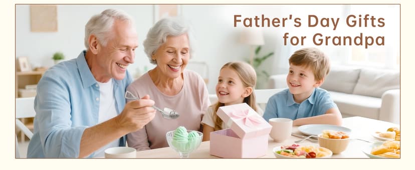 Grandpa Papa Gifts for Birthday Fathers Day Funny Dad’s Ice Cream Shovel Spoon Presents for Grandfather Pops Daddy Step Bonus Dad, Dad’s Birthday, from Grandkids, Grandchildren
