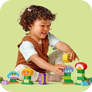 LEGO DUPLO Town Creative Garden & Flowers Building Toy Playset - Preschool Learning and Educational Flower Toy for Toddlers, Boys and Girls, Ages 2+ - Baby Gift Idea - 10444 B0DJ184XFZ