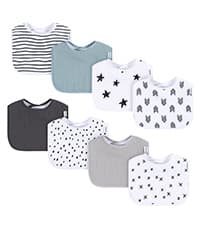 Gerber baby-girls 4 Pack Sleep N' Play Footie