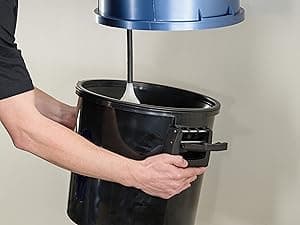 Prolux Professional Shop Blue Wall Mounted Garage Vac, Wet Dry Pick Up