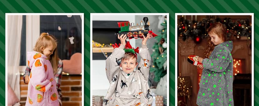 Narecte Kids Hoodie Blanket Birthday Gifts for Girls Year Old Girl Toddler Wearable Blanket Hoodie Kids Oversized Ideas Teen