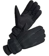 SKYDEER Super Soft and Warm Winter Gloves with Deersplit Leather Suede and 3M Thinsulate Insulation for Cold Weather SD5176T