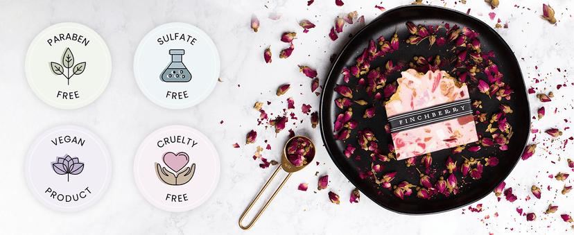 FinchBerry Thank You for Being a Friend Gift Set – Best Friends & Friendship Gifts for Women & Men – Includes 4 Handmade Natural Bar Soaps (4.5 oz Each)