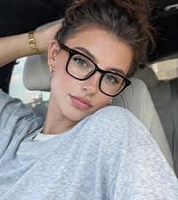 Madison Avenue Blue Light Blocking Glasses Anti Eyestrain UV Glare Blue Light Glasses for Women with Case, TV Phone Computer Gaming Eyeglasses (Coffee Brown)