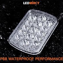 LEDMIRCY H6054 LED Headlights, 5x7 LED Headlights Rectangular 2PCS 90W High Low Sealed Beam Square 7x6 Headlight DOT Approved for Truck Chevy Cherokee Tacoma Ford Van Sedans H5054 H6014 H6052 6053