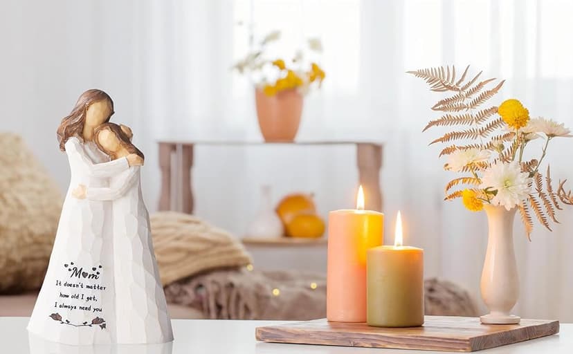 Mom Birthday Gifts,Mom Gifts from Daughters,5.5'' Mother and Daughter Figurine,Meaningful Gift for Mama on Birthday and Mother's Day (Mom Gifts)