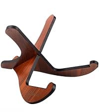 CAHAYA Multi Guitar Rack: Acoustic Guitar Display Rack 5 Holder Thick Padding Guitar Rack Holder Floor Stand for Classical Acoustic Electric Guitars and Bass CY0345