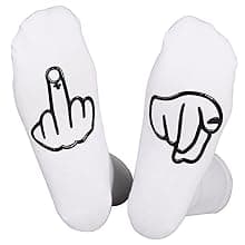 Show off Funny Colorful Novelty Socks ,Gag Christmas Gifts for Men and Women New Year