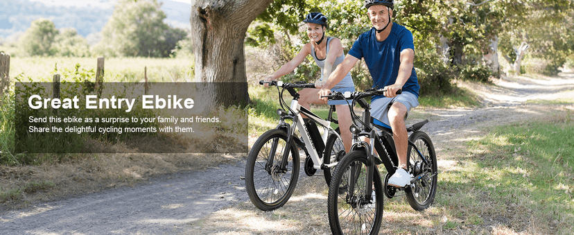 Electric Bike for Adults, 1000W Peak Ebike, 50Miles 21.7MPH Electric Mountain Bike, 26" Adult Electric Bicycle with 48V Removable Battery, Fenders,7 Speed, Front Suspension, UL 2849 Certified