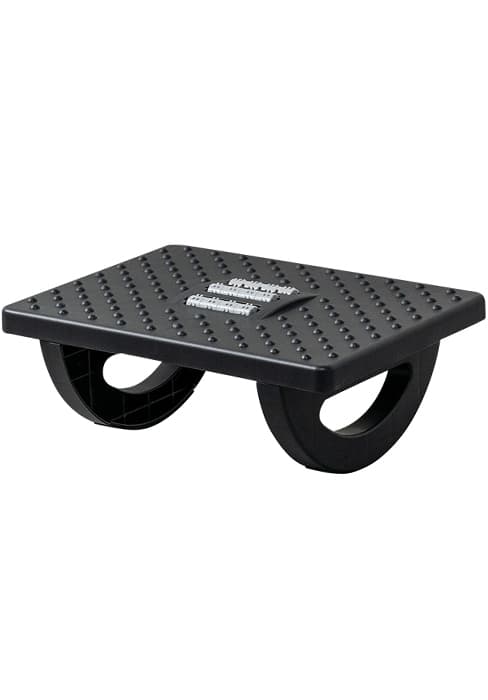 CasaZenith Foot Rest, Six Heights Adjustable Foot Rest for Under Desk at Work, Ergonomic Foots Stool for Under Office Desks, Under Desk Footrest with Foot Massage Roller, Chair Footrest for Leg Rests