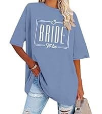 Girlfriend Fiancee Wife Shirt Women Bride Honeymoon Vacation Tees Valentine Gift