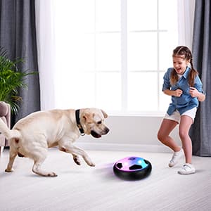 HopeRock Hover Soccer Ball Toys for 3-12 Year Old Boys Girls, Indoor and Outdoor Creative Toys for Toddlers with Foam Bumper, Birthday Gifts for 3 4 5 6 7 8+ Year Old Children's