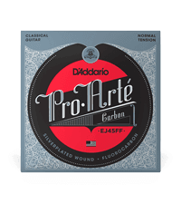 D'Addario Pro Arté Nylon Classical Guitar Strings, EJ45, Normal Tension, 6-String Set, Pack of 1