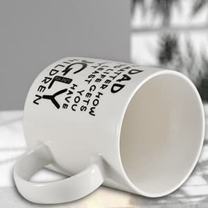 Unique Ceramic Cup Printed on Both Sides Personalized Christmas Birthday Father’s Day Presents for Dad Husband Stepfather Fathers Day Dad Gifts 11oz Funny Coffee Mug for Dad from Daughter Son Wife B09C8JJFL2