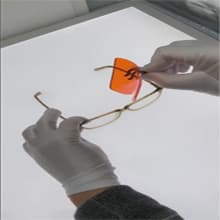 Vyzia Clip On Blue Light Blocking Glasses For Sleep | Fits Over Prescription Glasses, Orange Lenses Help Reduce Computer Eye Strain and Induce Sleep