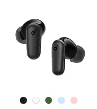 Soundcore P30i by Anker Noise Cancelling Earbuds, Strong and Smart Noise Cancelling, Powerful Bass, 45H Playtime, 2-in-1 Case and Phone Stand, IP54, Wireless Earbuds, Bluetooth 5.4 (Black)