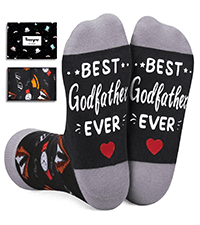 HAPPYPOP Gifts for Family Members - New Dad Gifts, Funny Dad Mom Aunt Socks