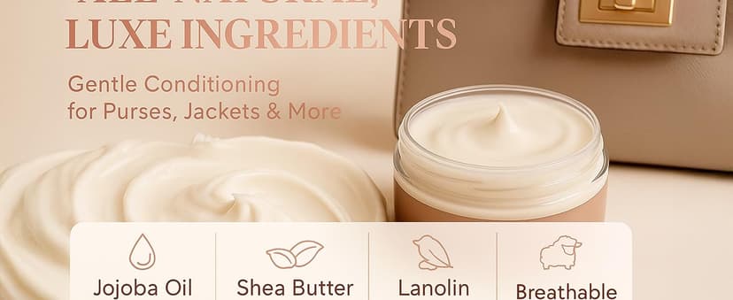 Leather Hero 2-in-1 Purse Cleaner & Conditioner – Leather Cream for Handbags, Designer Bags, Faux & Saffiano Leather – Non-Greasy, Won’t Darken, Safe for Purses, Jackets & More