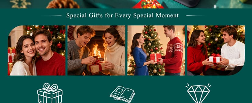 Iefil Christmas Gifts for Wife Women - 925 Sterling Silver Double Birthstone Necklace, Anniversary Birthday Gifts for Women, Jewelry Gift for Wife Girlfriend Mom Her