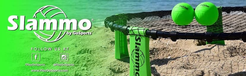 GoSports Slammo Outdoor Game Set - Perfect Holiday Gift For Teens, Kids and Family (Includes 3 Balls, Carrying Case and Rules)