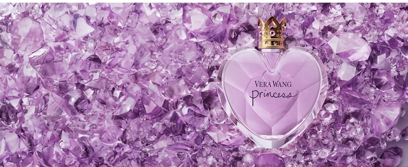 Vera Wang Princess + Rock Princess, Body Mist and Eau de Toilette Spray (2) 3 Piece Gift Set, Notes of Peach, Jasmine, and Vanilla, Women's Fragrance, Long Lasting, Everyday Fragrance