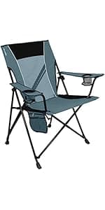 Kijaro Dual Lock Portable Camping Chairs - Enjoy the Outdoors with a Versatile Folding Chair, Sports Chair, Outdoor Chair & Lawn Chair - Dual Lock Feature Locks Position – Kawachi Purple