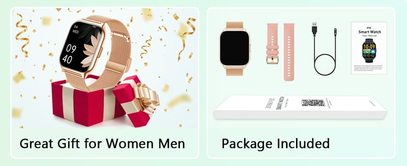 ZOSKVEE Smart Watch 45mm for Women Men(Dial/Answer Calls), 2.0" Fitness Tracker Watch with Heart Rate/Blood Pressure/Blood Oxygen Monitor for Android iOS