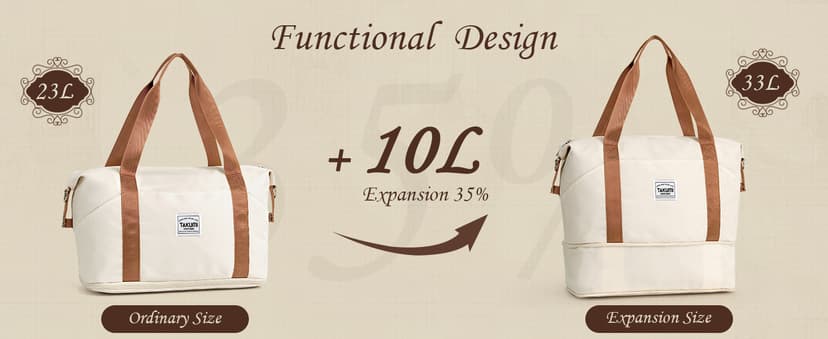 TAKUMI Luggage Sets 5 Piece Lightweight Carry On luggage with Duffel Bag ABS+PC Hardshell Suitcases with YKK zippers Double Spinner Wheels Travel Luggage with TSA Lock(GREY PINK, 5 PIECE SET)