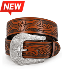 BELTROAD Braided Leather Belt for Men Casual Jeans Golf, Men's Leather Woven Alloy Buckle Hand Braided Belts Gift for Men