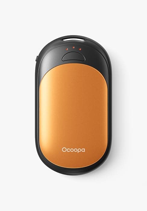 OCOOPA Magnetic Hand Warmers Rechargeable 2 Pack, Electric Handwarmers, Smart Heating UL Certified, 3-Settings,Portable Heater, Ultra Slim Pocket, Hunting Essentials, Gifts for Christmas Men, UT3 Lite