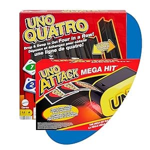 Mattel Games UNO Batman Card Game for Kids, Adults & Family with Collectible Deck & Special Rule Inspired by Batman Comics