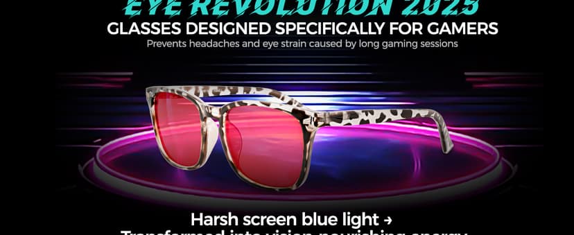 2 Packs Professional Sleep Glasses with 99.9% Blue Light Blocking Dual AR Coatings Red Lens, Computer Gaming Glasses for Men Women, Anti Fatigue & Eye Strain