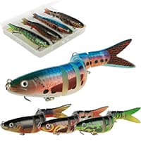 ZACX Fish Lip Gripper Pliers - Upgraded Muti-Function Hook Remover and Split Ring Pliers for Fly Fishing, Ice Fishing, Fishing Gear - Gift for Men (Package B)