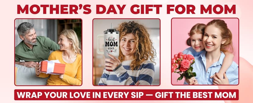 Best Mom Ever Tumbler, Mommy Coffee Mug, Mama Tumblers, Momma Gift Ideas, Funny Birthday Present For Her, Mom Cup, Cute Mother Day Gift Tumbler With Handle 40oz