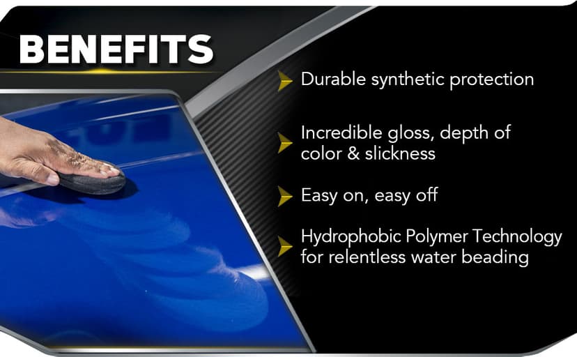 Meguiar's Ultimate Liquid Wax, Improved Liquid Car Wax Formula for Durable Protection that Shines, Premium Towel and Applicator Pad Car Accessories Included, 16 Oz Bottle