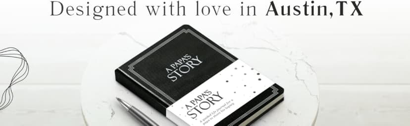 Papa's Life Story Journal (Hardcover): A Meaningful Keepsake for Papa to Share His Journey and Memories, Book Includes 250+ Prompt Questions, Sentimental Gifts for Father's Day, Birthday & Christmas B0D6B5SC9S