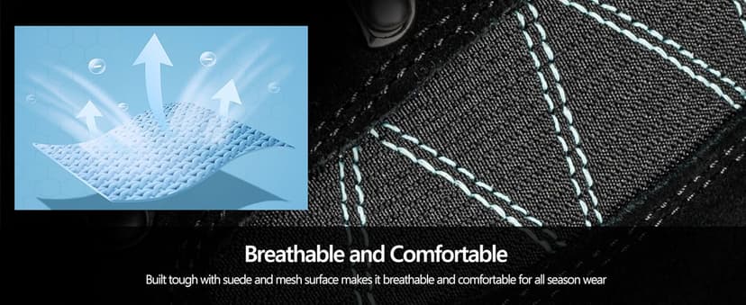 R CORD Hiking Boots Women Waterproof Ankle Support Womens Hiking Boots Backpacking Boots Breathable Non-slip Durable Boots for Outdoors