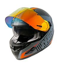 Dirt Bike Helmets ATV MX Motocross Four Wheeler Helmets for Adults Dual Sport Off Road Motorcycle Helmets for Men Women Full Face Helmet Dot Approved Color Red Shield