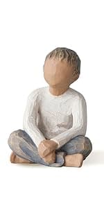 Willow Tree Father and Daughter, Celebrating Loving Bond Between Fathers and Daughters, Grandfathers and Granddaughters, Works Well in Family Groupings, Sculpted Hand-Painted Figure