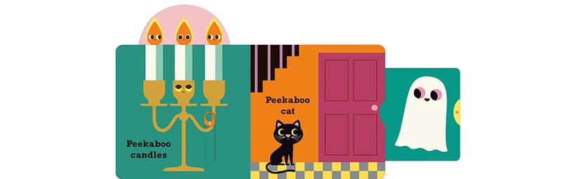 Peekaboo: Pumpkin: (An Interactive Board Book for Babies & Toddlers with Mirror & Sliders to Push, Pull, or Turn. Cute Halloween Artwork Includes a Bat, Black Cat, Witch, & More.) (Peekaboo You) 1536229814