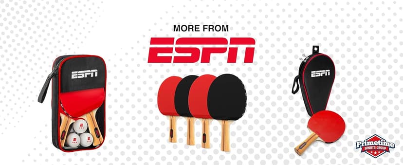 ESPN Dart Board Includes 6 Steel Tip Darts, Bristle Dartboard with Radial Spider Wire and Staple Free Bullseye, Ideal Gifts for Men