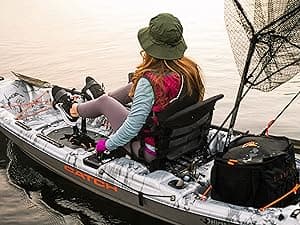 Pelican Catch HDII Premium Angler - Sit-On-Top Fishing Kayak - HyDryve Pedal System & Comfortable Ergocast seat